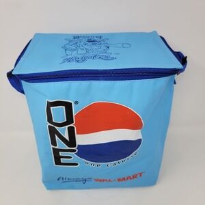 Norwich Navigators Pepsi One Wal-Mart Blue Insulated Lunch Bag‎